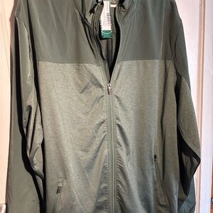 Old Navy Men's Olive Windbreaker Jacket